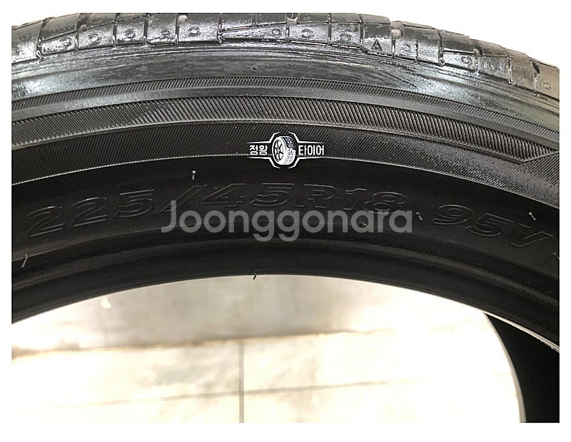 중고타이어 한국타이어 키너지EX 225/45R18 SM...--4