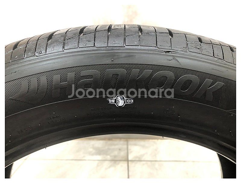 중고타이어 한국타이어 키너지EX 235/50R18 오피...--2