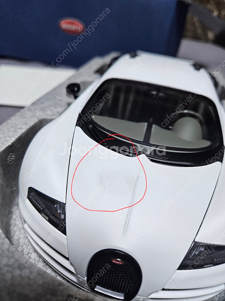 1:18 오토아트 부가티 베이론 퍼블랑 다이캐스트--5
