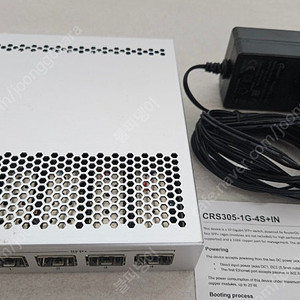 미크로틱 MikroTik CRS305-1G-4S+IN 10G 스위치 판매합니다.