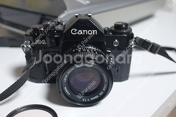 캐논 중급기 A-1 (nFD 50mm 1:1.4)팝니다--0