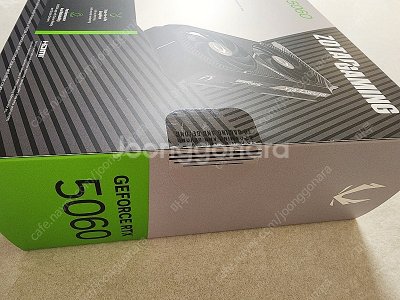 ZOTAC RTX 5060 Twin 그래픽카드 미개봉--4