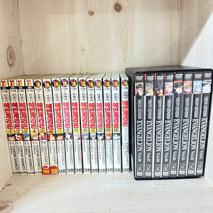 에반게리온 만화책 14권+ 가이드북 + DVD 세트