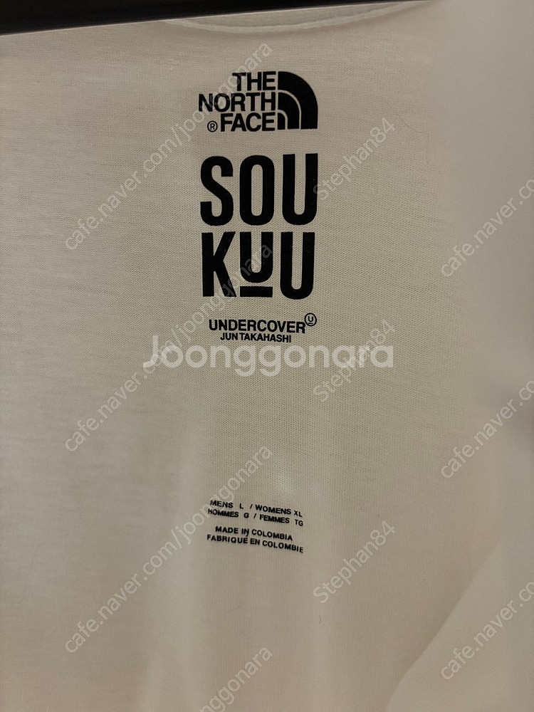 [L] 노스페이스 x 언더커버 soukuu 트레일런 티...--1