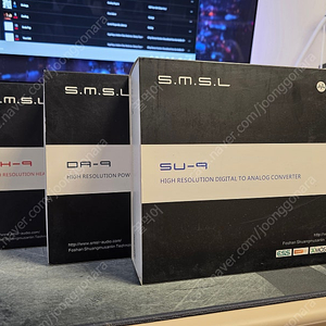 [대전] SMSL SH-9 헤드폰앰프, DA-9 파워앰프, SU-9 DAC 풀박스 판매 합니다.