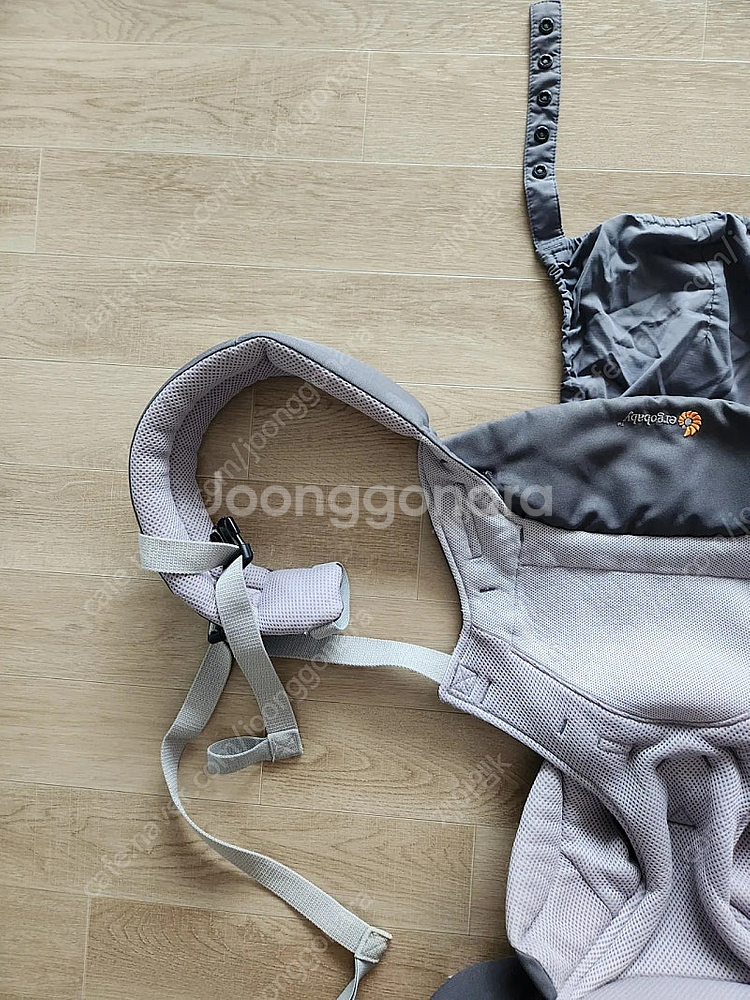 에르고베이비 쿨에어 360 그레이색 아기띠--6