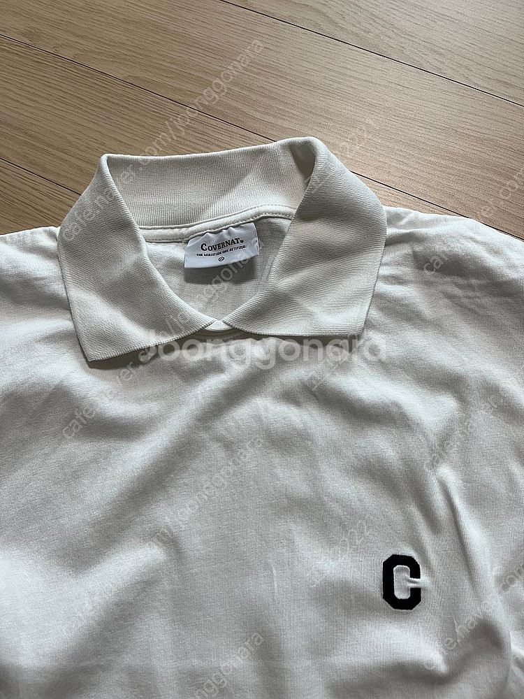 커버낫 C로고 반팔 폴로셔츠 XL 카라티 반값택포--4