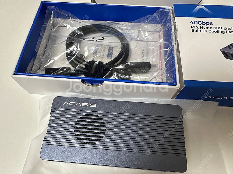 아카시스 40Gbps 썬더볼트4 NVMe 인클로저--2