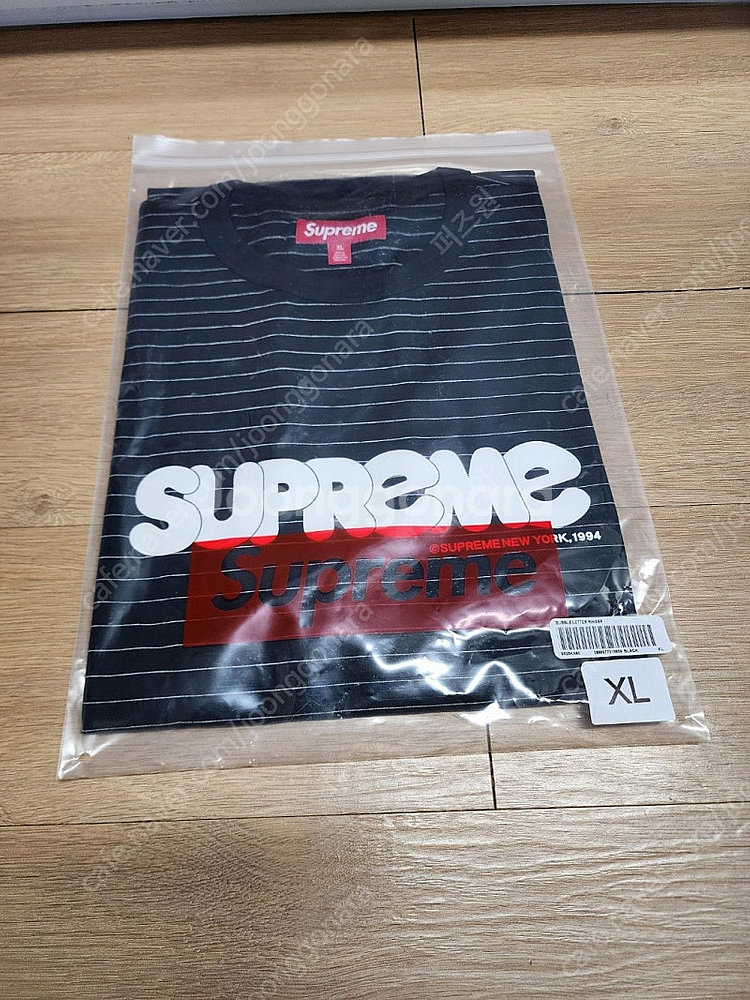 [XL] 슈프림 버블 숏슬리브 탑 블랙 – 25SS 반...--0