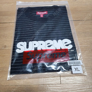 [XL] 슈프림 버블 숏슬리브 탑 블랙 – 25SS 반팔 판매