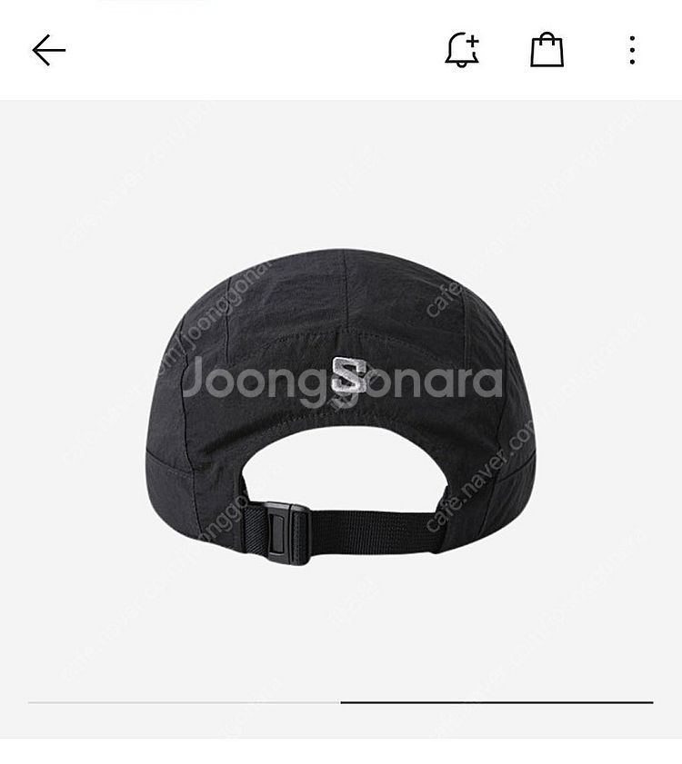살로몬 링크 캠프 캡 블랙 모자 판매--2