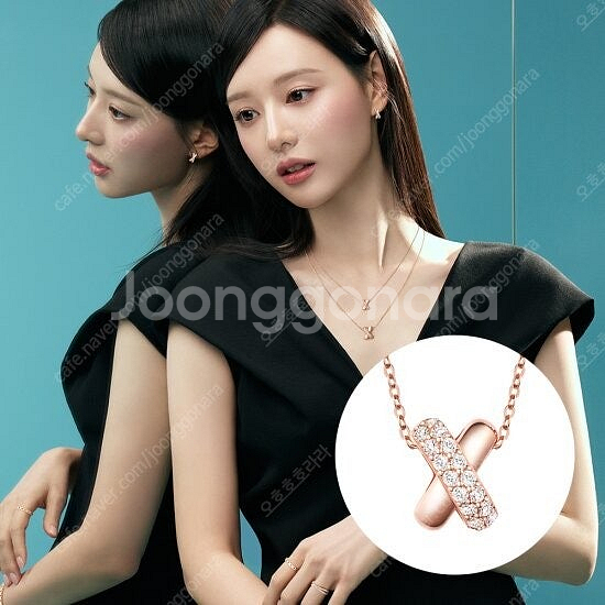 스톤헨지 크로싱 14K 큐빅 목걸이 SA24C29F 미...--2
