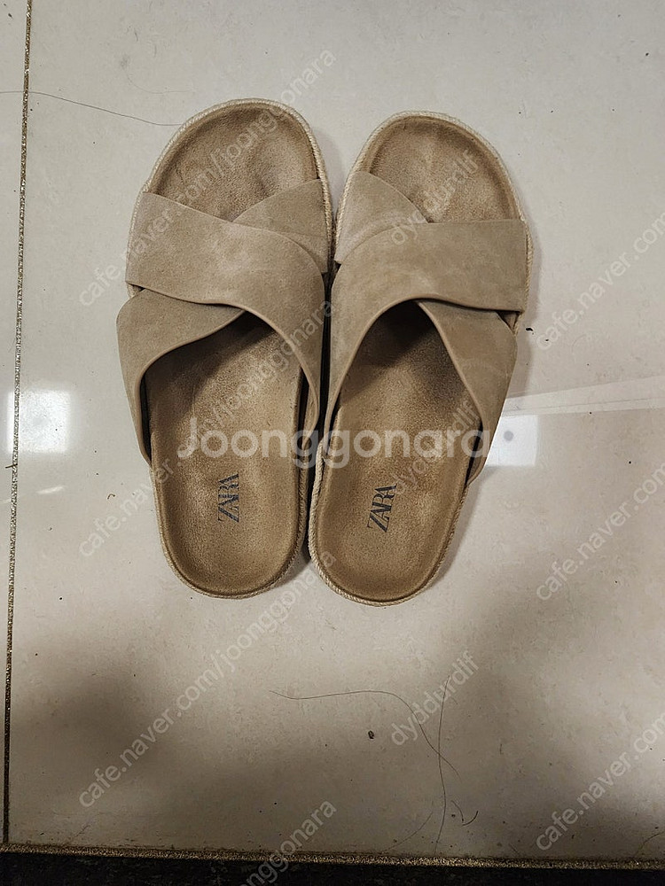 자라스웨이드슬리퍼--0