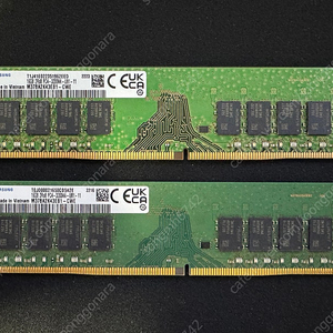 삼성 DDR4 16GB 3200MHz 램 팝니다
