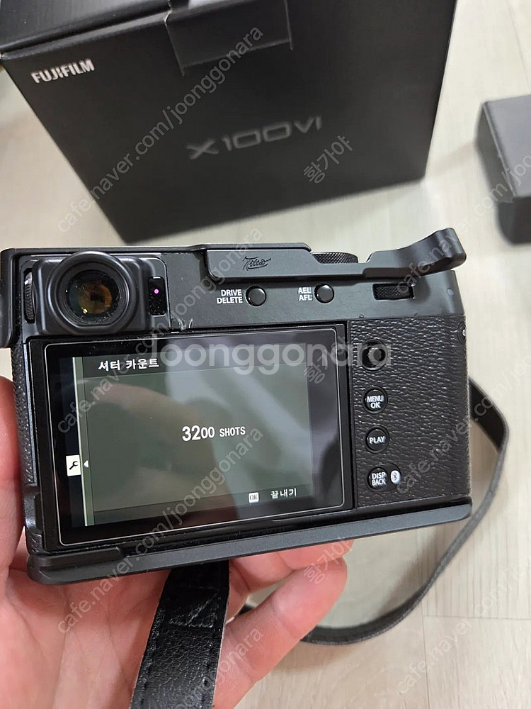 x100vi 블랙 3200컷+틸타케이지+스퀘어후드+니시...--2