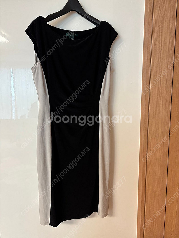 로렌 랄프로렌 폴로 셔링 드레이핑 드레스 원피스 하객룩...--1