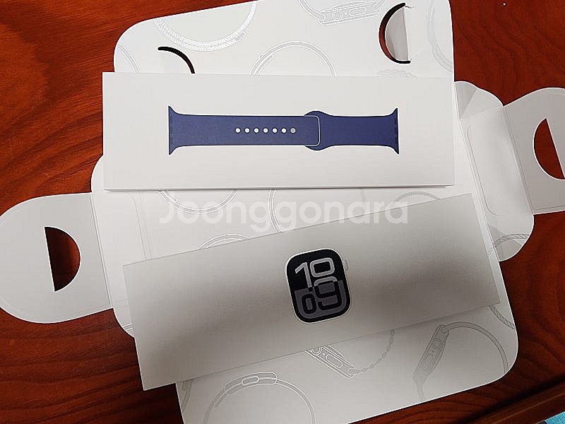 애플워치10 42mm 실버--3