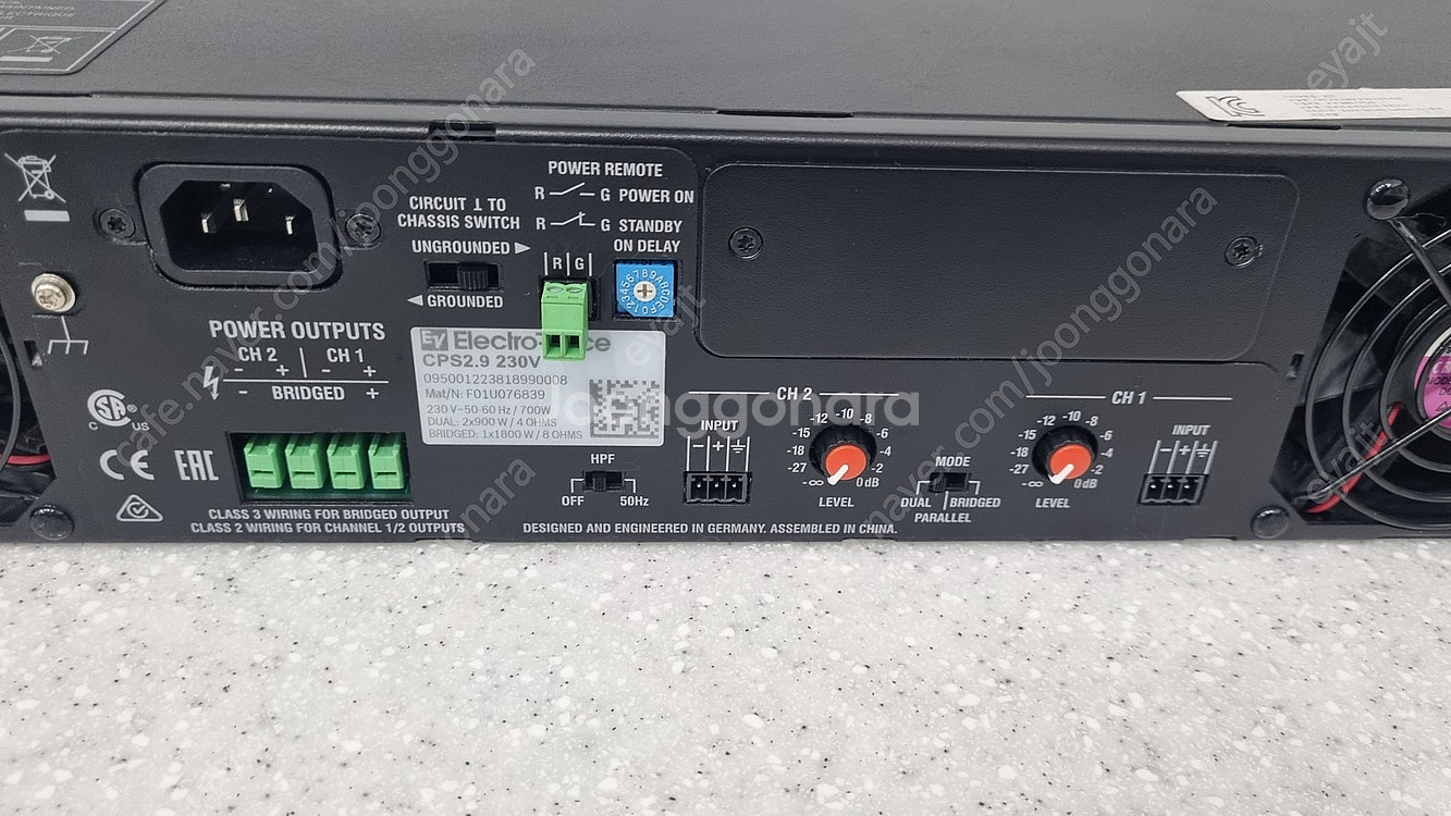 EV CPS2.4, CPS2.9 앰프, 900MHZ 무...--3