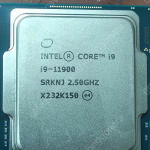 CPU i9-11900 판매합니다