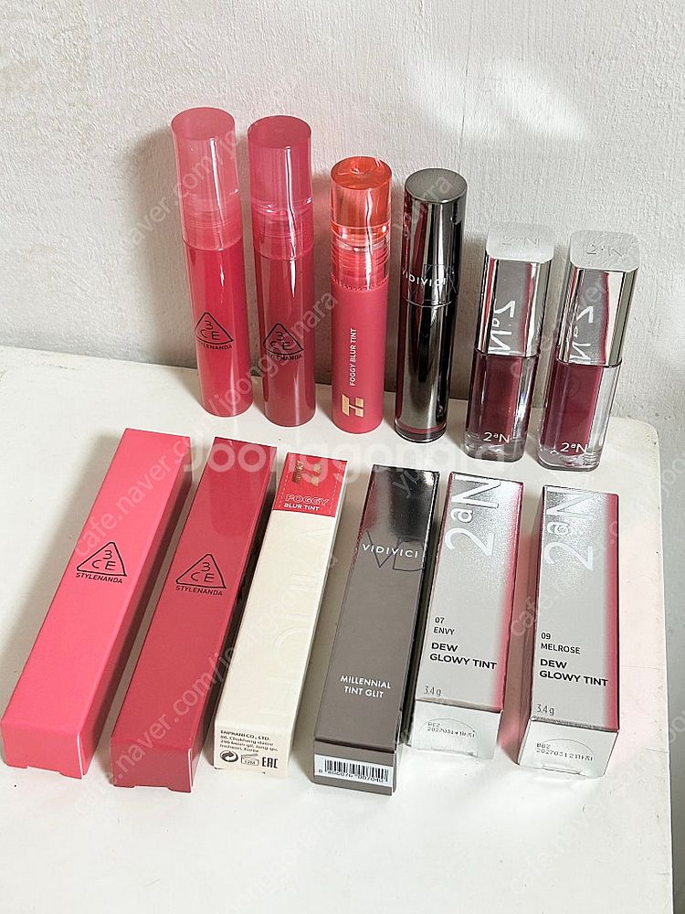 글로우 틴트 6종 일괄 운포 2.5 (3CE 시럽 레이...--0