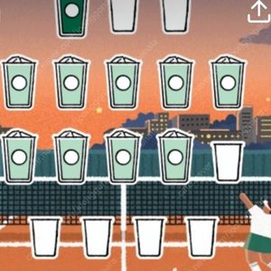 스타벅스 e-프리퀀시 판매 입니다.미션1개 일반 9개 일괄