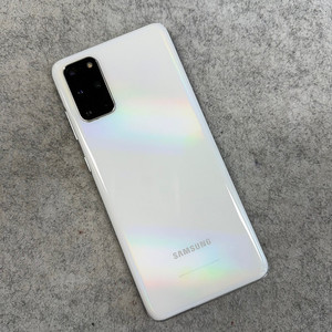 갤럭시S20플러스 화이트색상 256용량 가성비 서브용 추천 검수완료 10만원 판매해요
