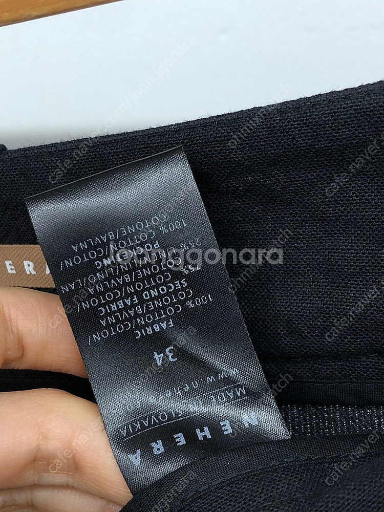 NEHERA 네헤라 버뮤다팬츠 쇼츠 34사이즈--4