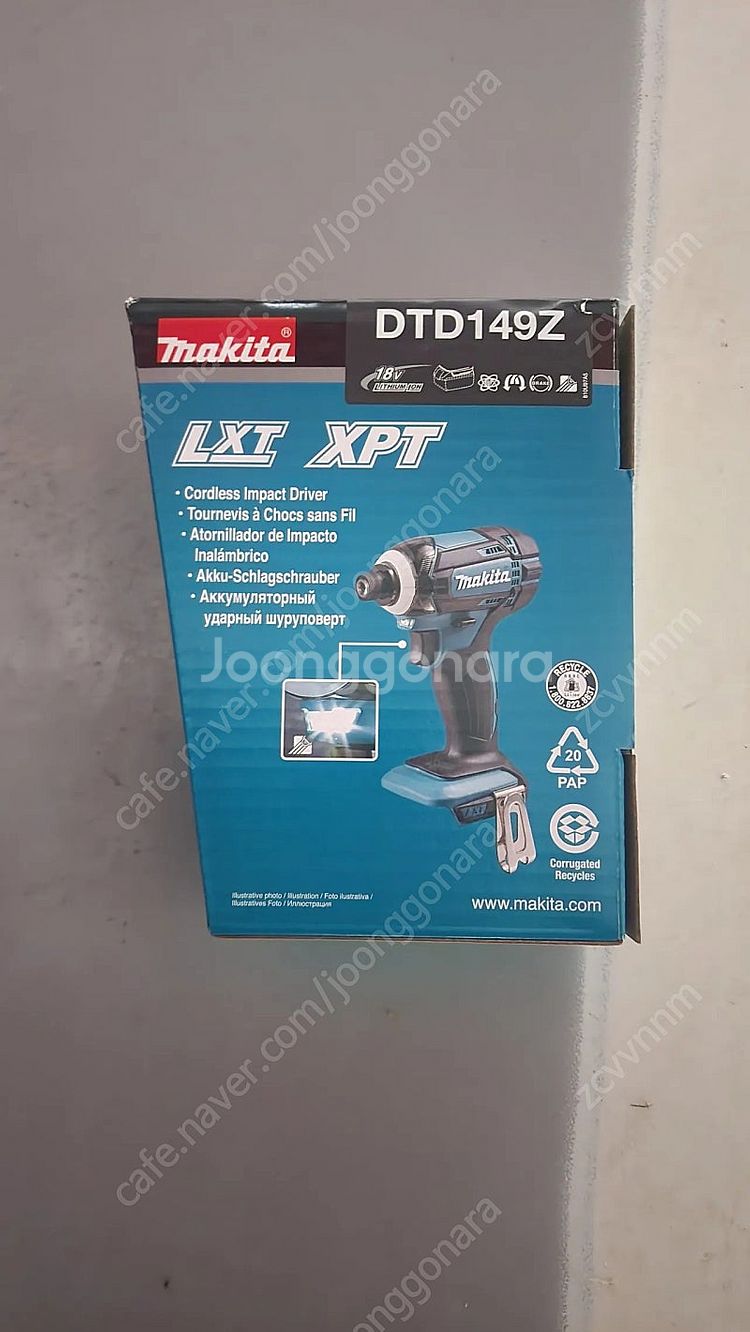 마끼다 18V 충전임팩드라이버 DTD149Z 본체 새상...--0