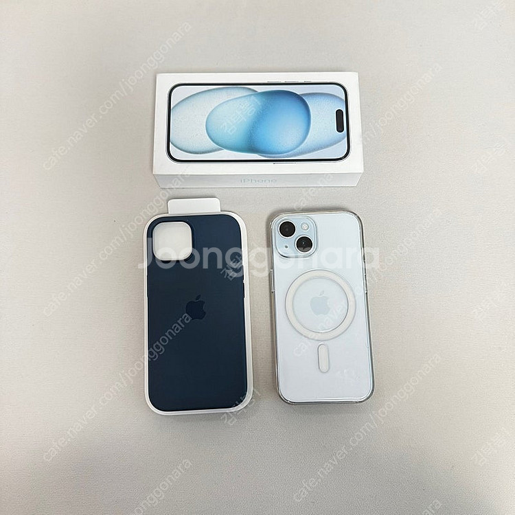 S급 아이폰15 블루 256gb 자급제--1