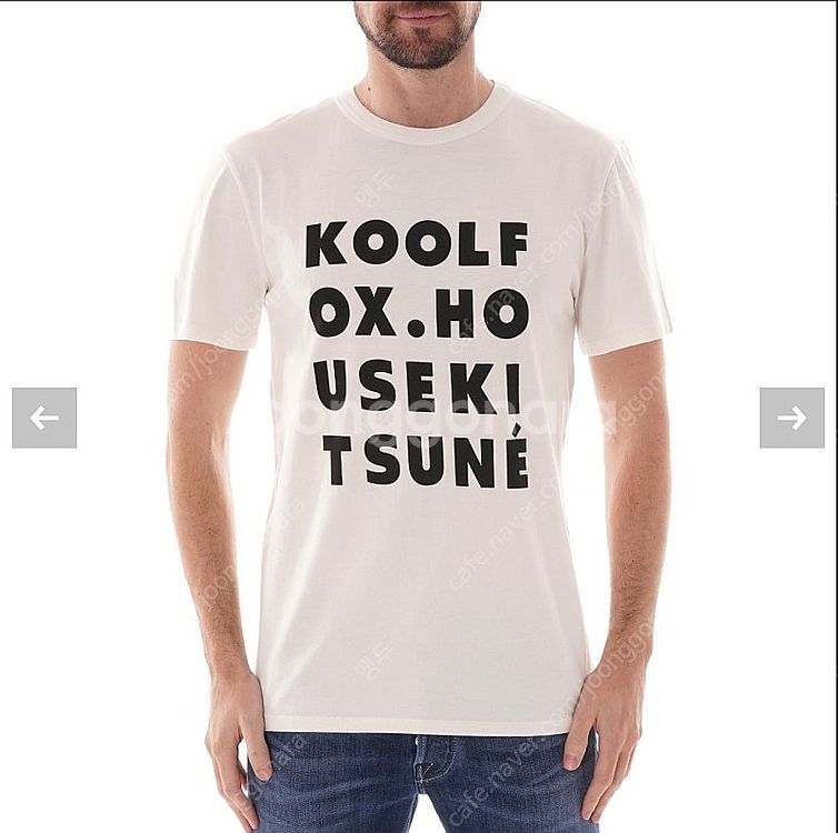 메종키츠네블랙 KOOLF 반팔 DM00131KJ0008--0