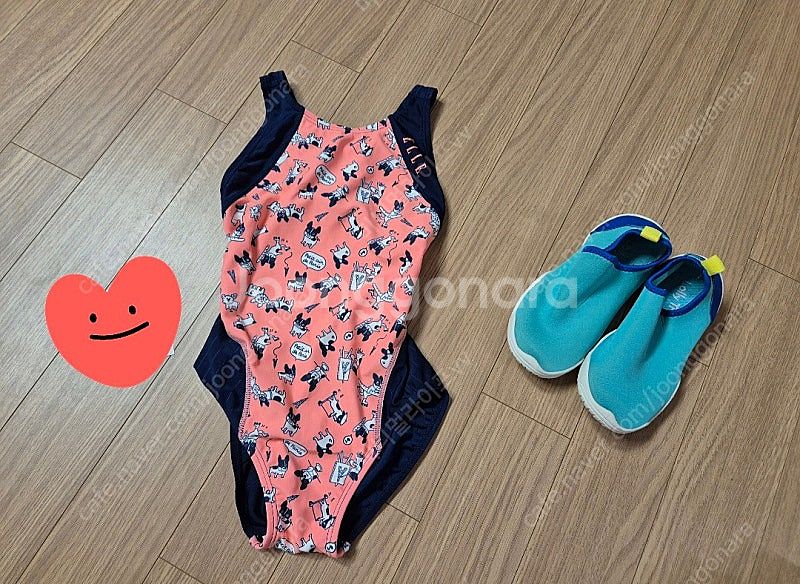 가격더더내림ㅡ엘르 어린이 유아 수영복 + 롤리트리 아쿠...--0