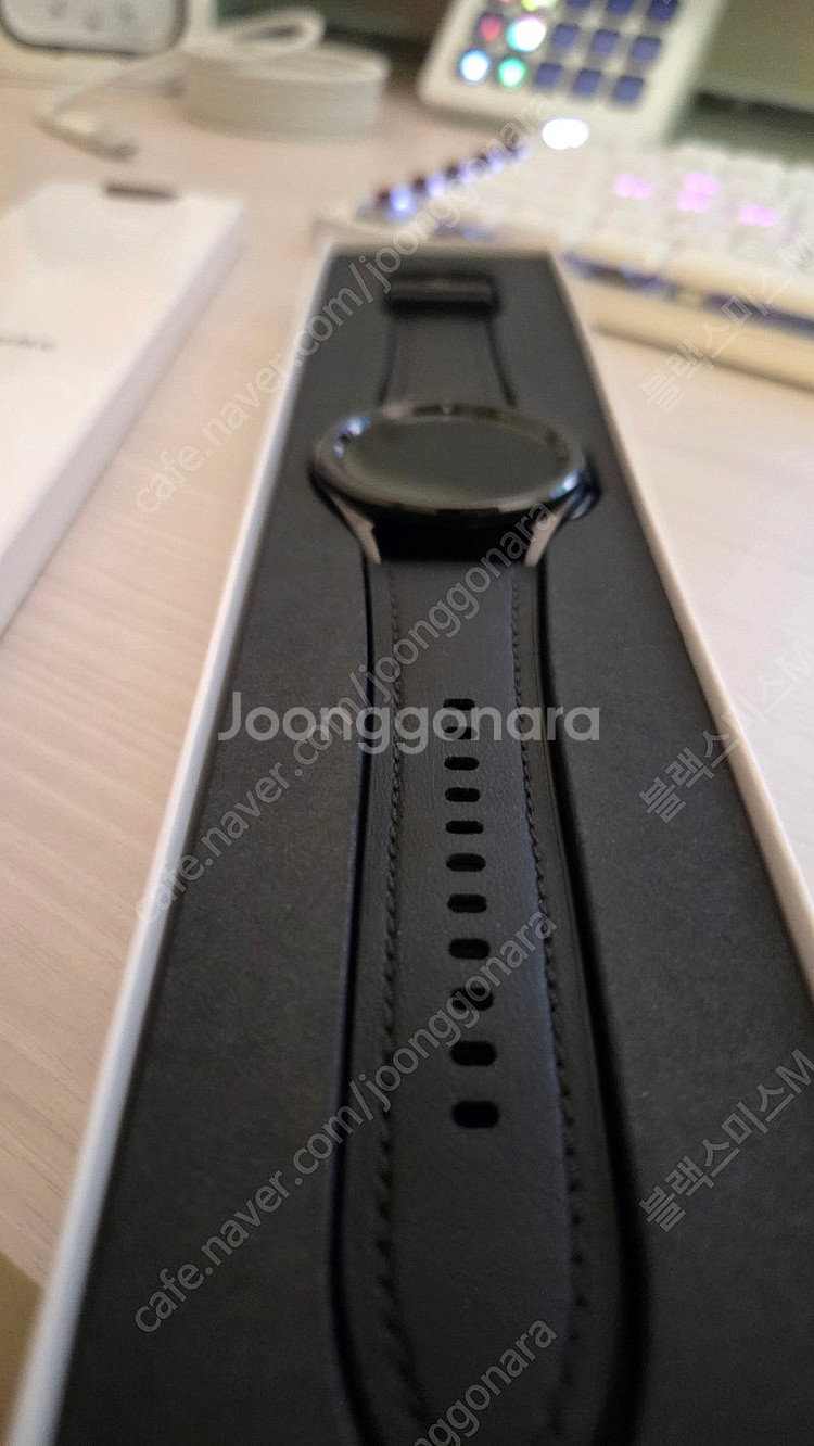 갤럭시워치6클래식 43mm 블랙1개, 화이트1개, 스트...--3