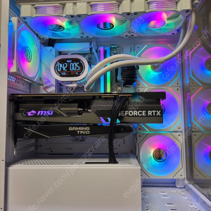 9800x3d , b850m wifi, rtx4080 트리오 완본체
