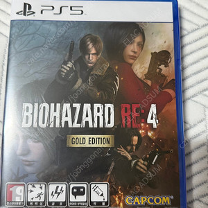PS5바이오하자드RE4 골드에디션 밀봉 팝니다