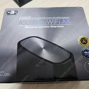 아수스 젠 와이파이 XT8 AX6600 공유기 팝니다.
