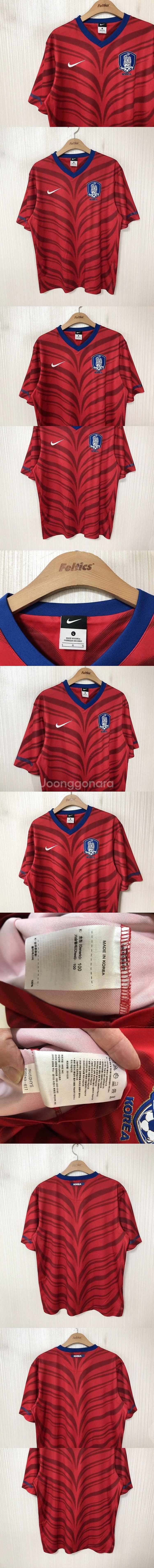 나이키 10-12 축구국가대표 홈유니폼/져지 M(95)...--7
