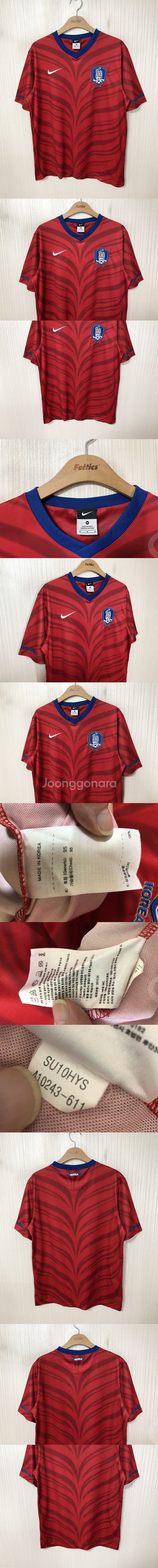 나이키 10-12 축구국가대표 홈유니폼/져지 M(95)...--9