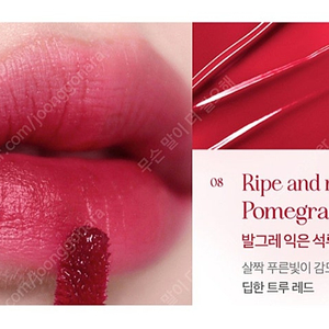 미개봉 새상품) 클리오 퓨어 블러 틴트 08발그레익은석류 여쿨겨쿨브라이트