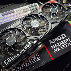 ASRock 라데온 RX 9070 Challenger D6 16GB 대원씨티에스