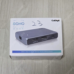 칼디짓 SOHO 독 소호 도킹스테이션 멀티포트 맥북 아이패드 허브
