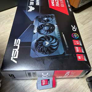 ASUS TUF GAMING AMD Radeon RX 6900 XT O16G 그래픽 카드입니다 . - 모델명: Tuf RX6900XT O16G Gaming - 16GB 메모리 -