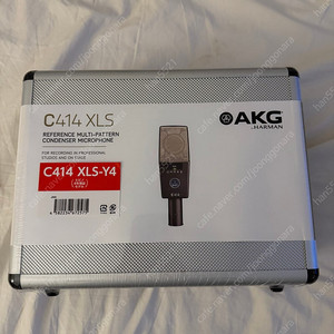 ALG C414XLS 콘덴서 마이크 미개봉 (일본직구)