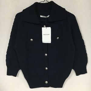 새상품 나이스클랍 24FW 신상 카라 가디건 F / 랑방 마인 오브제 타임 럭키슈에뜨 산드로 마쥬 오르 시에 시스템