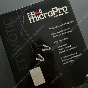 ETYMOTIC RESEARCH ER4 MicroPro 이어폰