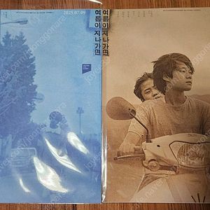 영화 여름이 지나가면 스페셜 포스터 2종 일괄