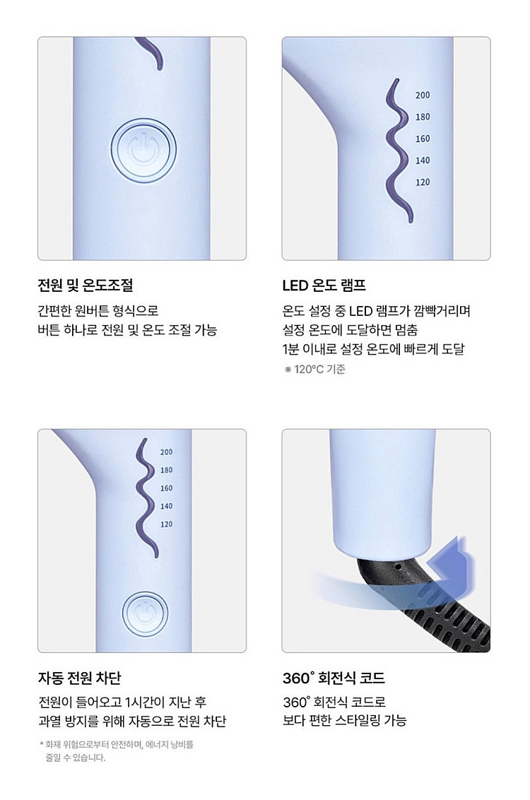 미개봉 보다나 물결고데기 40 새상품 트리플플로우 40...--2