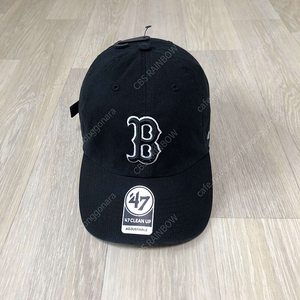 [25,000] (ONE SIZE) 47 브랜드 47 Brand 클린업 보스턴 레드삭스 볼캡 블랙 모자