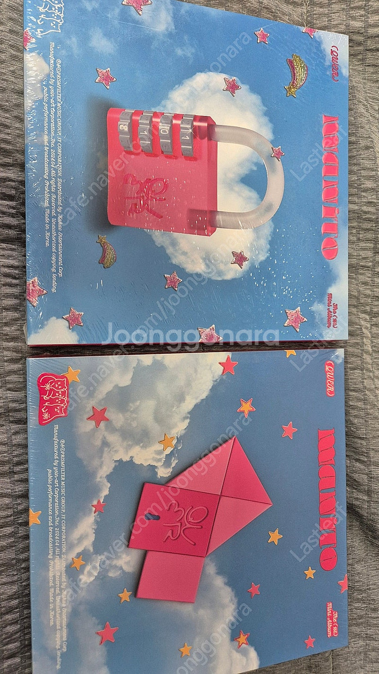 QWER 1집 미니 앨범 마니또(쪽지,자물쇠)세트--0