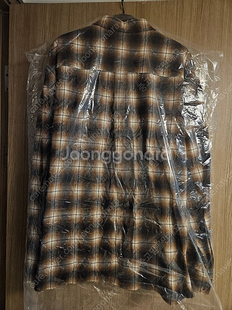 준지 / 25fw 아가일 셔츠 브라운 / 50(105)--9