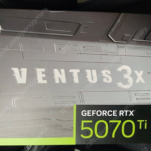 MSI RTX5070ti 벤투스 oc